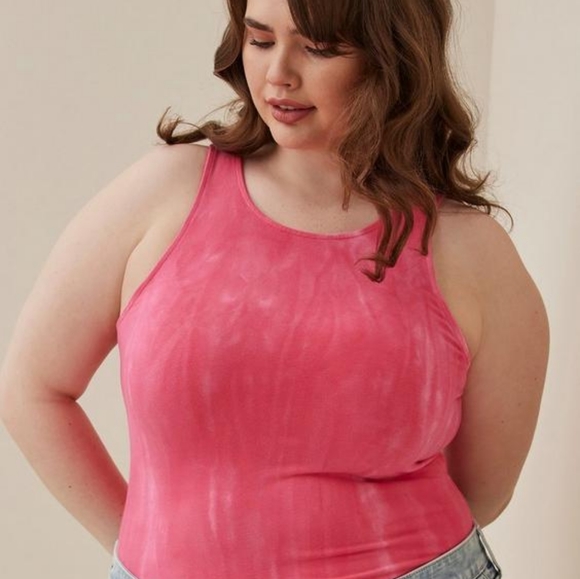 Torrid Tye Dye Foxy High Neck top size 5 - Picture 4 of 4